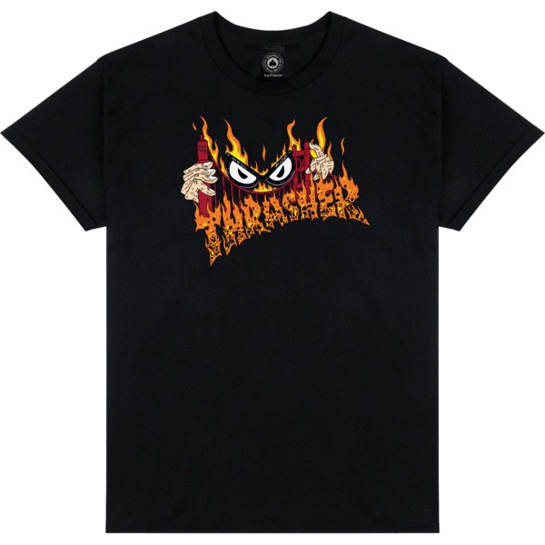 Thrasher Magazine Neckface Sucka Free Black Men's Short Sleeve T-Shirt - Medium