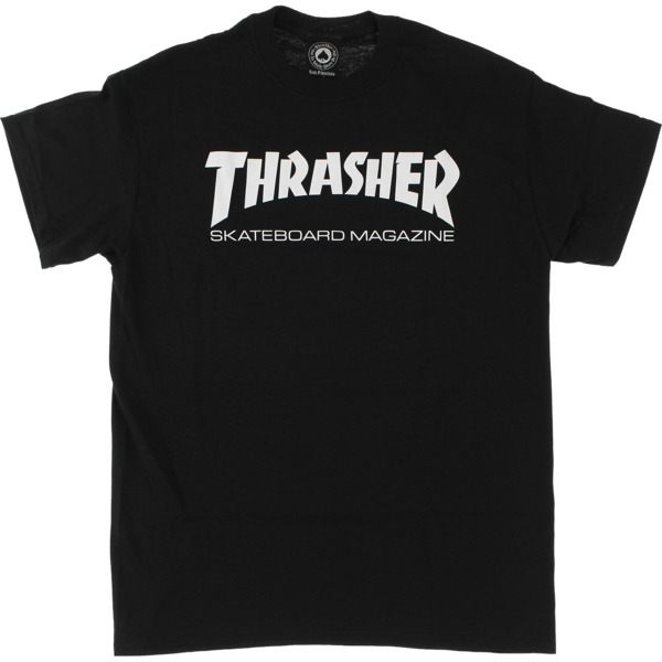 Thrasher Magazine Skate Mag Black Men's Short Sleeve T-Shirt - Medium