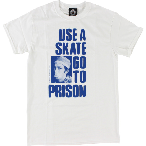 Thrasher Magazine Use A Skate Men's Short Sleeve T-Shirt in White