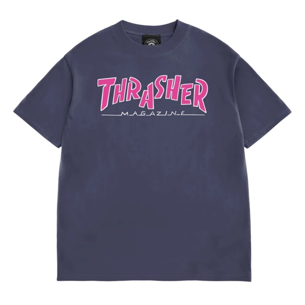 Thrasher Magazine Parra Mag Vintage Navy Men's Short Sleeve T-Shirt - Small Thrasher Magazine Parra Mag Vintage Navy Men's Short Sleeve T-Shirt - Small