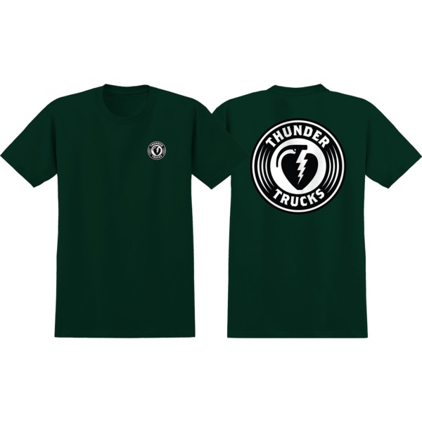 Thunder Trucks Charged Grenade Forest Green Men's Short Sleeve T-Shirt - Small