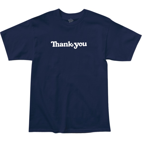 Thank You Skateboards Center Men's Short Sleeve T-Shirt in Navy