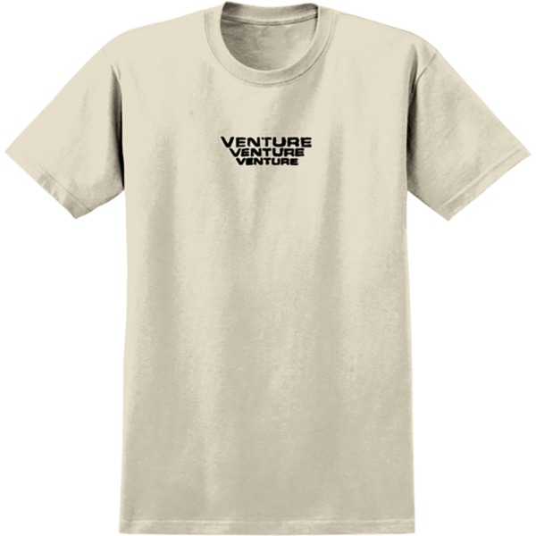 Venture Trucks Global Cream Men's Short Sleeve T-Shirt - Medium