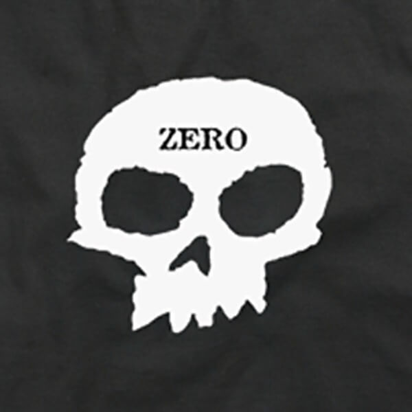 Zero Skateboards Skull Black Men's Short Sleeve T-Shirt - X-Large