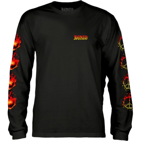 Bones Wheels Long Sleeve T-Shirts