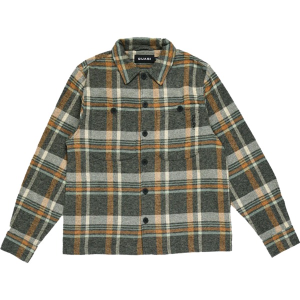Quasi Skateboards Naomi Garvest Plaid Men's Long Sleeve T-Shirt - XX-Large