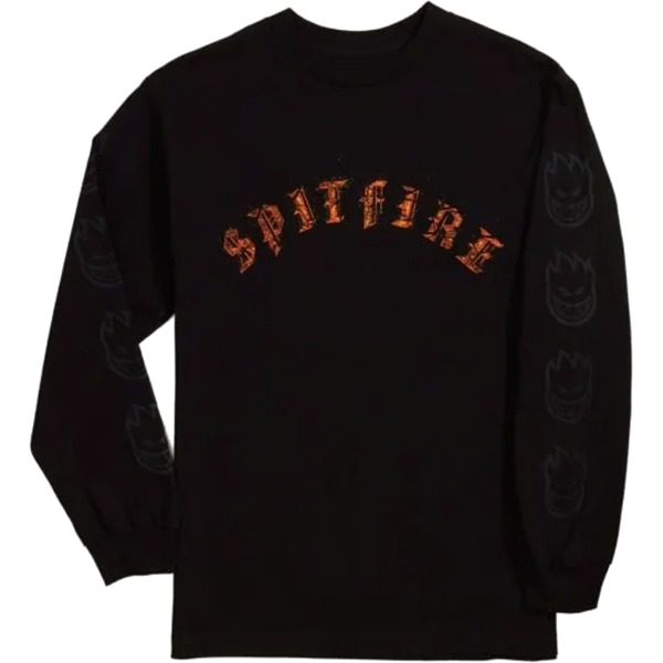 Spitfire Wheels Old E Embers Men's Long Sleeve T-Shirt