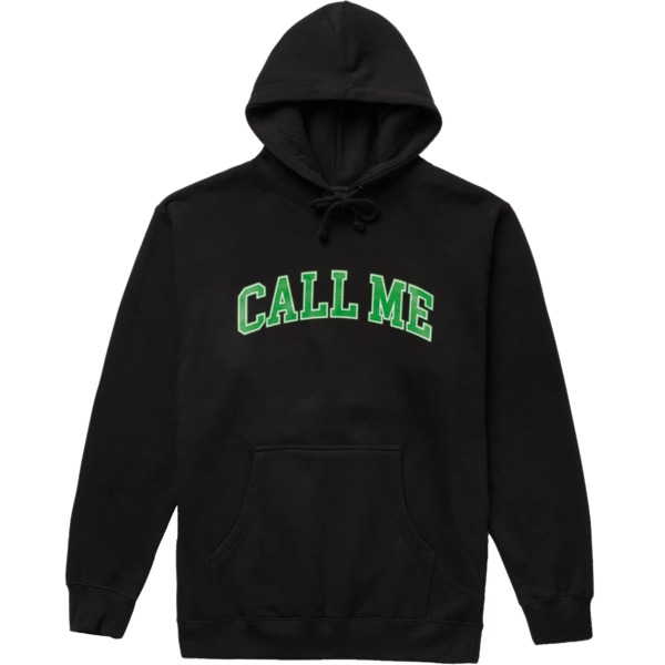 Call Me 917 Call Me Black Men's Hooded Sweatshirt - X-Large
