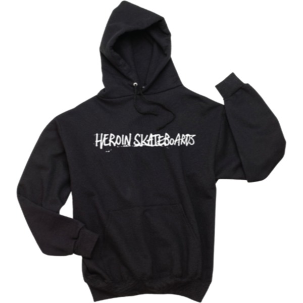 Heroin Skateboards Painted Men's Hooded Sweatshirt