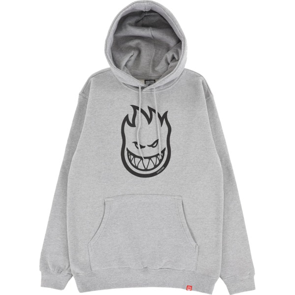 Spitfire Wheels Bighead Men's Hooded Sweatshirt in Grey / Black