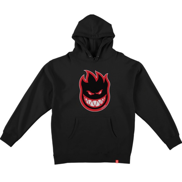 Spitfire Wheels Bighead Fill Black / Red / White Men's Hooded Sweatshirt - Medium