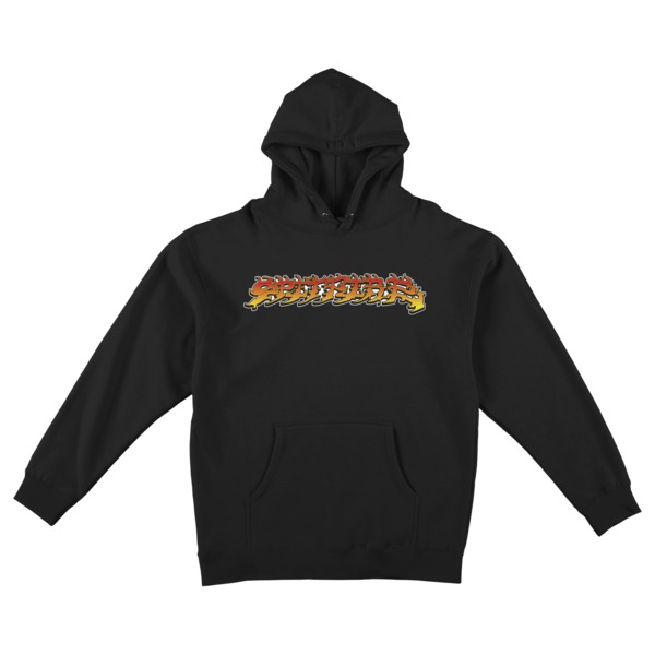 Spitfire Wheels Savie II Black Men's Hooded Sweatshirt - Large Spitfire Wheels Savie II Black Men's Hooded Sweatshirt - Large