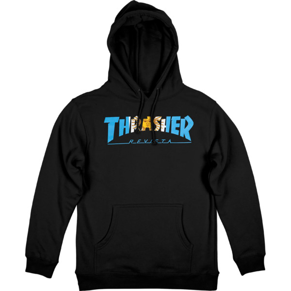 Thrasher Magazine Argentina HD Men's Crew Neck Sweatshirt