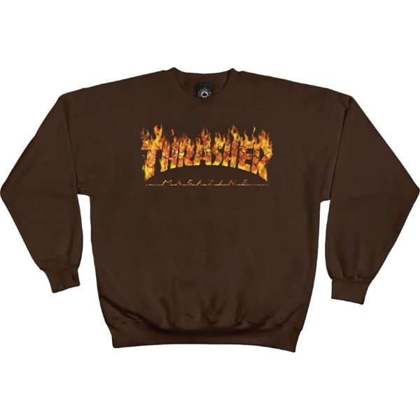 Thrasher Magazine Inferno Men's Crew Neck Sweatshirt