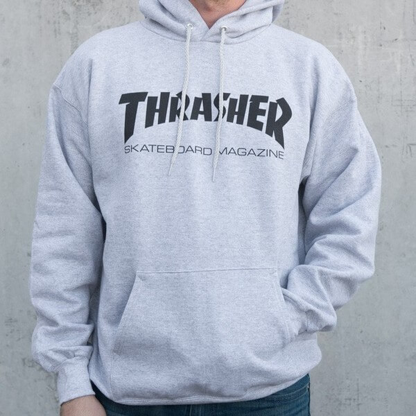 gray thrasher sweatshirt