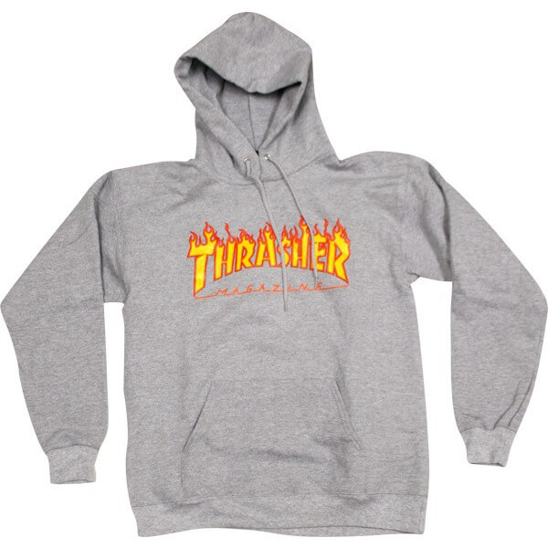 Thrasher Magazine Flames Men's Hooded Sweatshirt