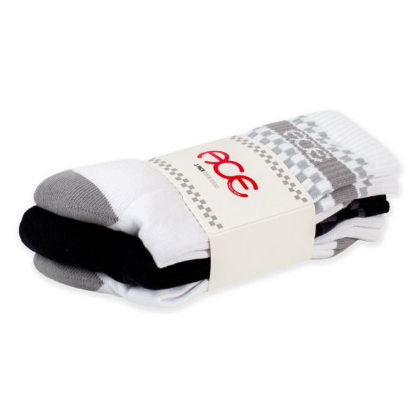 Ace Trucks MFG. 3-Pack Logo Socks