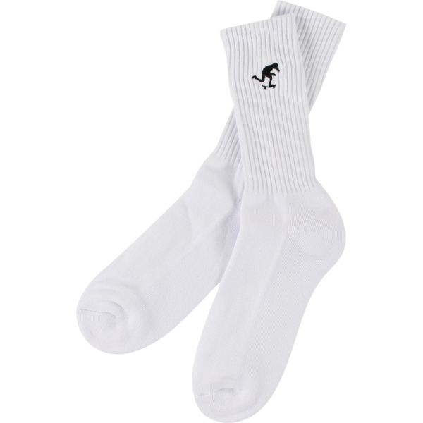 Foundation Skateboards Push White Crew Socks - One size fits most Foundation Skateboards Push White Crew Socks - One size fits most