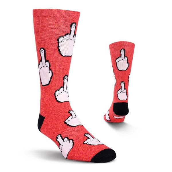 kurb socks unisex big bird red crew socks one size fits kurb socks unisex big bird red crew socks one size fits