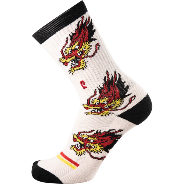 Psockadelic Dragon Power Crew Socks - One size fits most