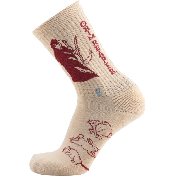 Psockadelic Socks Grim Reaper Crew Socks - One size fits most