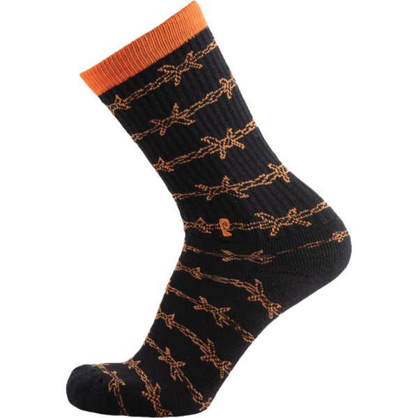 Psockadelic Socks Keep Out Crew Socks - One size fits most