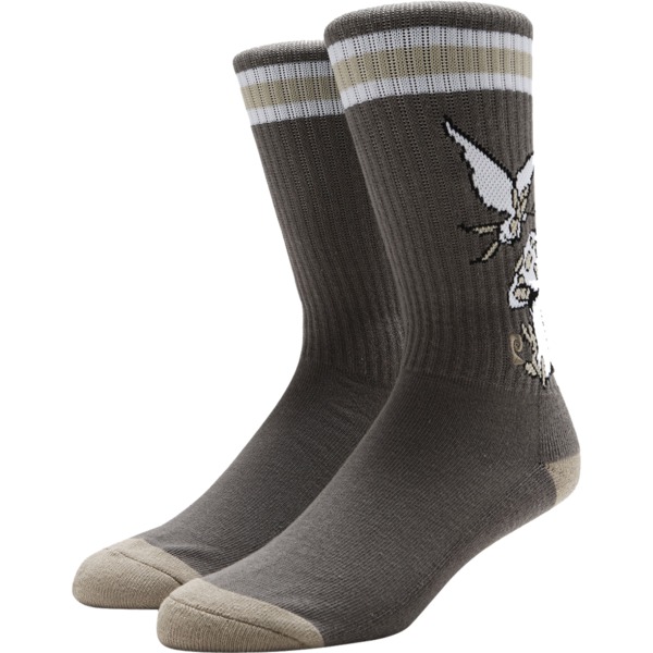 Psockadelic Socks Shroom Fly Crew Socks - One Size Fits Most