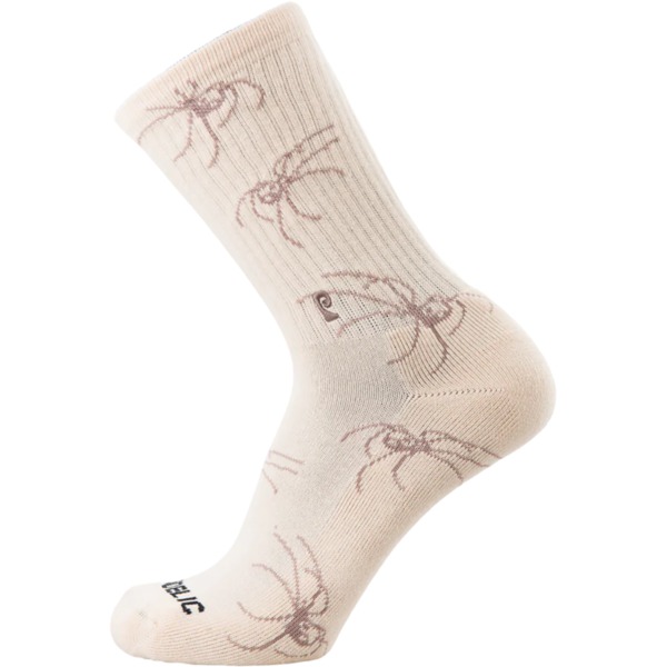 Psockadelic Socks Spider Ying Yang Crew Socks - One size fits most