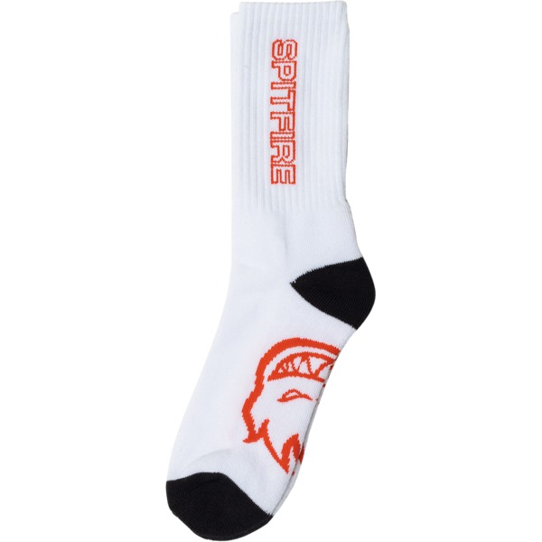 Spitfire Wheels 3 Pack Classic '87 White / Black / Red Crew Socks - One Size Fits Most