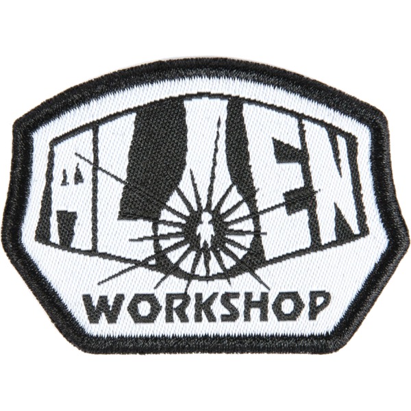 Alien Workshop Skateboards OG Logo Black / White Patch