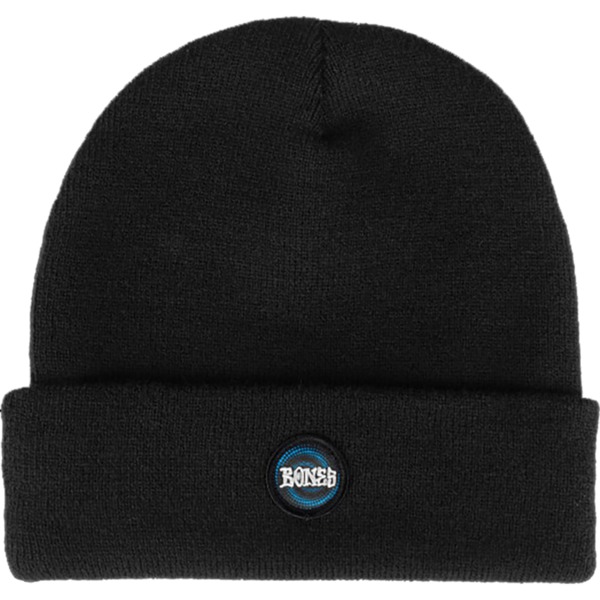 Bones Wheels Originals Beanie Hat in Black / Blue