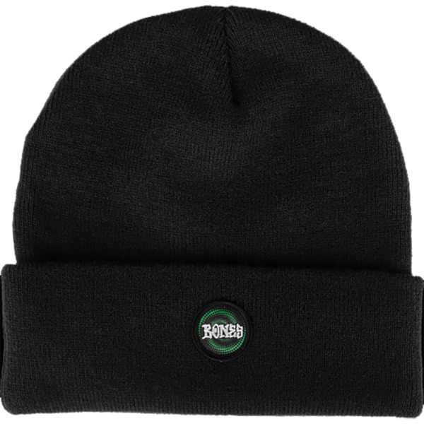 Bones Wheels Originals Beanie Hat in Black / Green