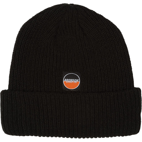 Bronson Speed Co Spot Logo Black Beanie Hat