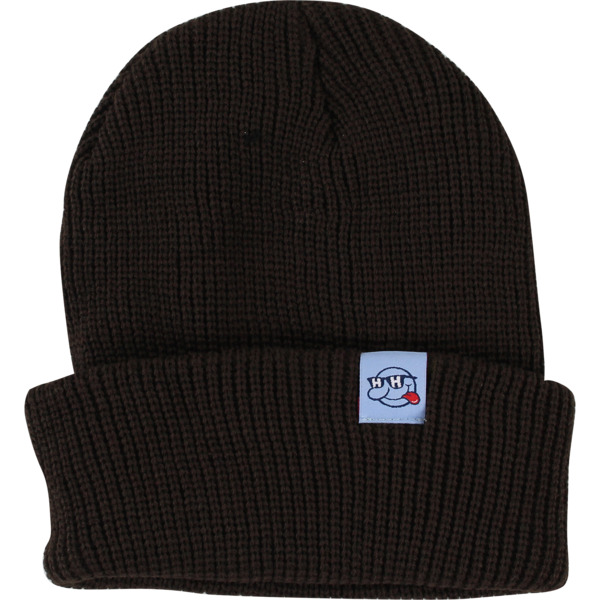 Happy Hour Skateboards Sonny Knit Black Beanie Hat - One size fits most