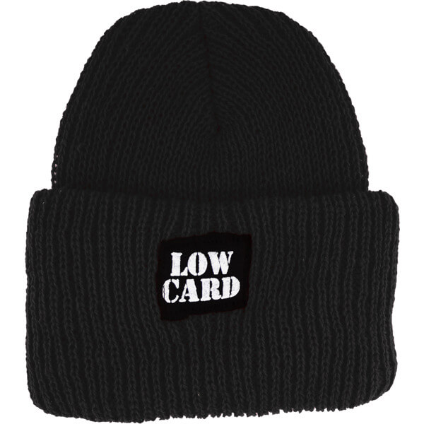 Lowcard Mag Longshoreman Beanie Hat in Black