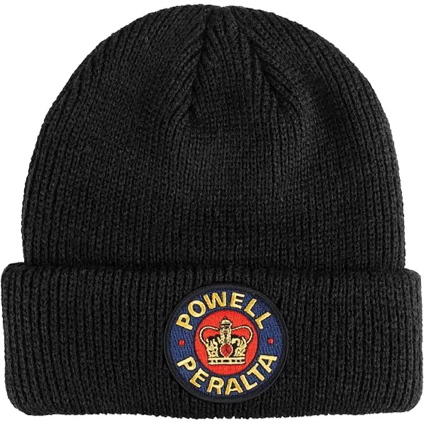 Powell Peralta Supreme Beanie Hat in Black