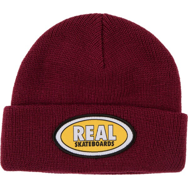 Real Skateboards Oval Cuff Dark Red 
