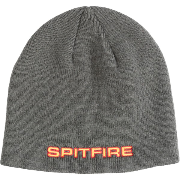 Spitfire Wheels Classic '87 Beanie Hat in Charcoal / Gold / Red