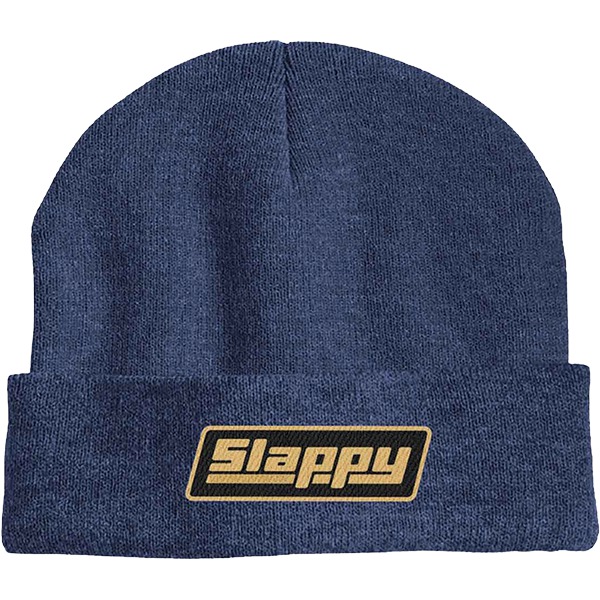 Slappy Truck Company OG Logo Navy Beanie Hat - One size fits most Slappy Truck Company OG Logo Navy Beanie Hat - One size fits most