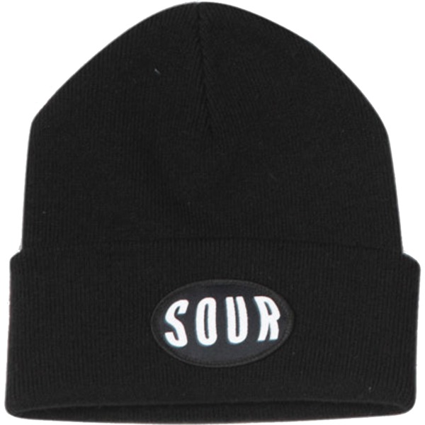 Sour Solution Skateboards GM Beanie Hat in Black