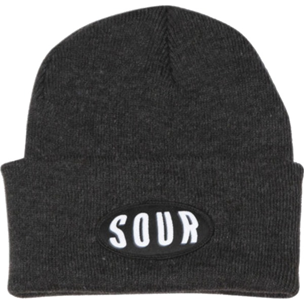Sour Solution Skateboards GM Beanie Hat in Grey