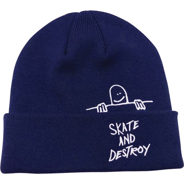 Thrasher Magazine Gonz Sad Navy Beanie Hat - One size fits most Thrasher Magazine Gonz Sad Navy Beanie Hat - One size fits most