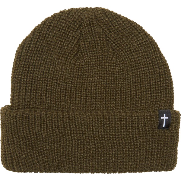 Zero Skateboards JT Signature Cross Olive Beanie Hat - One size fits most Zero Skateboards JT Signature Cross Olive Beanie Hat - One size fits most