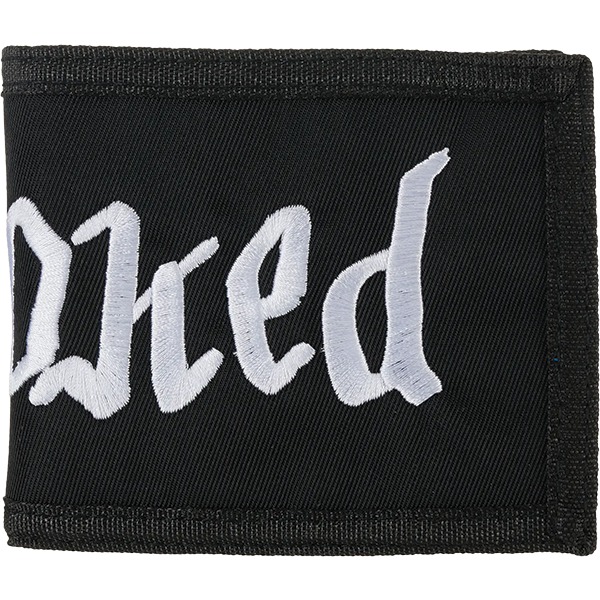 Krooked Skateboards Double OK Script Black / Blue Bi-Fold Wallet Krooked Skateboards Double OK Script Black / Blue Bi-Fold Wallet
