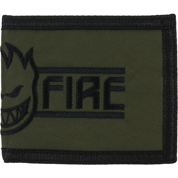 Spitfire Wheels LTB Script Bighead Olive / Black Bi-Fold Wallet Spitfire Wheels LTB Script Bighead Olive / Black Bi-Fold Wallet