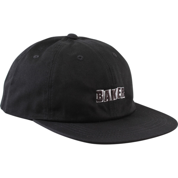BLACK OFF WHITE COLOUR NEW ROLL OVER HAT BAKER SKATEBOARDS CUFF BEANIE