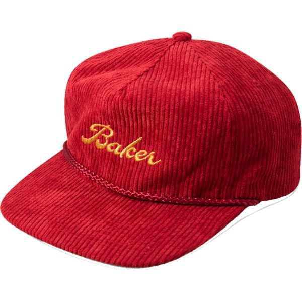 Baker Skateboards Golden Cord Red Hat 