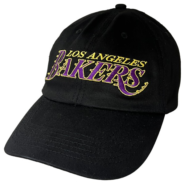 Baker Skateboards LA Bakers Black Snapback Hat - Adjustable Baker Skateboards LA Bakers Black Snapback Hat - Adjustable