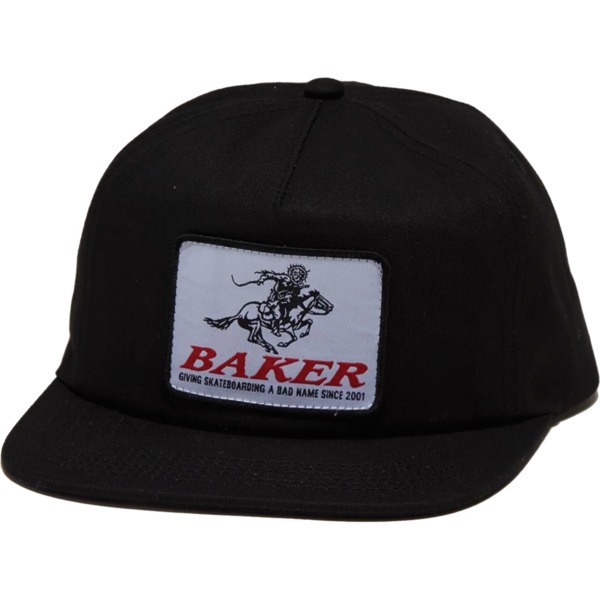 Baker Skateboards Stallion Black Hat - Adjustable