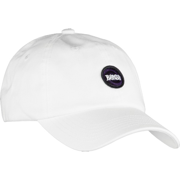 Bones Wheels Originals Dad Cap White / Purple Hat - Adjustable